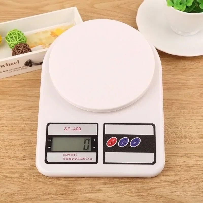 Balança digital de cozinha de alta precisão para nutrição dietética de confeitaria. Suporta até 10kg